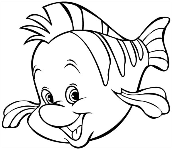 Fish coloring pages