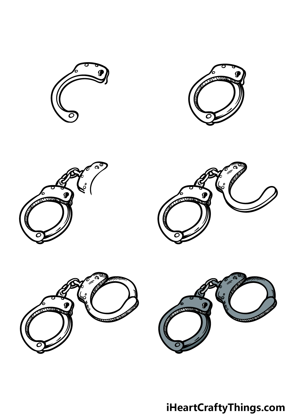 Handcuffs drawing