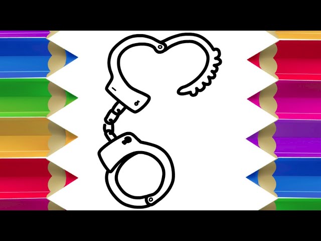 How to draw handcuffs step by step easy guide tutorial draw sketch doodle