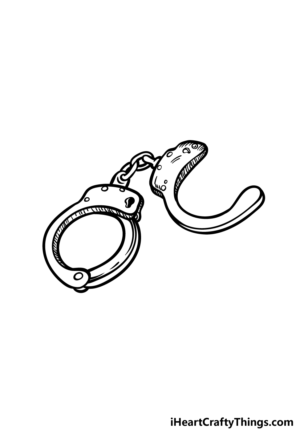 Handcuffs drawing