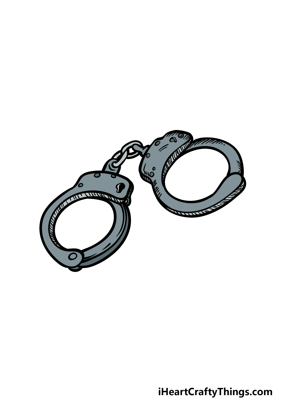 Handcuffs drawing