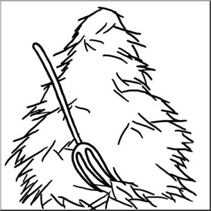 Hay bales coloring pages free clip art clip art coloring pages