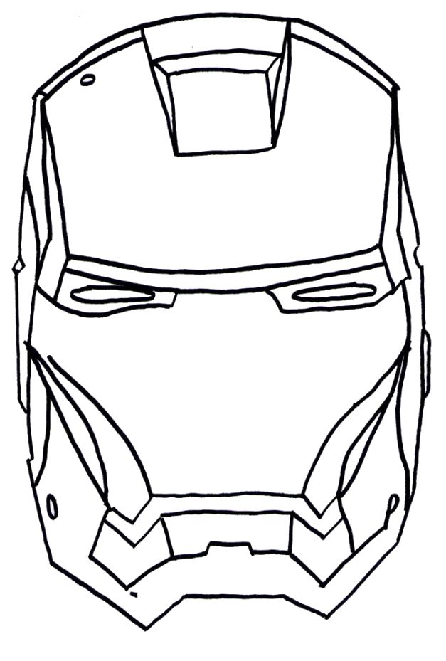 Face iron man coloring page coloring pages iron man face emoji coloring pages