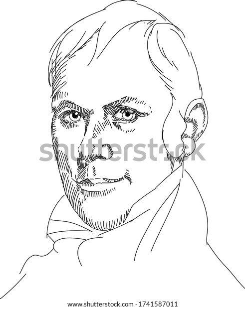 Henry clay american lawyer politician statesman stock vector royalty free