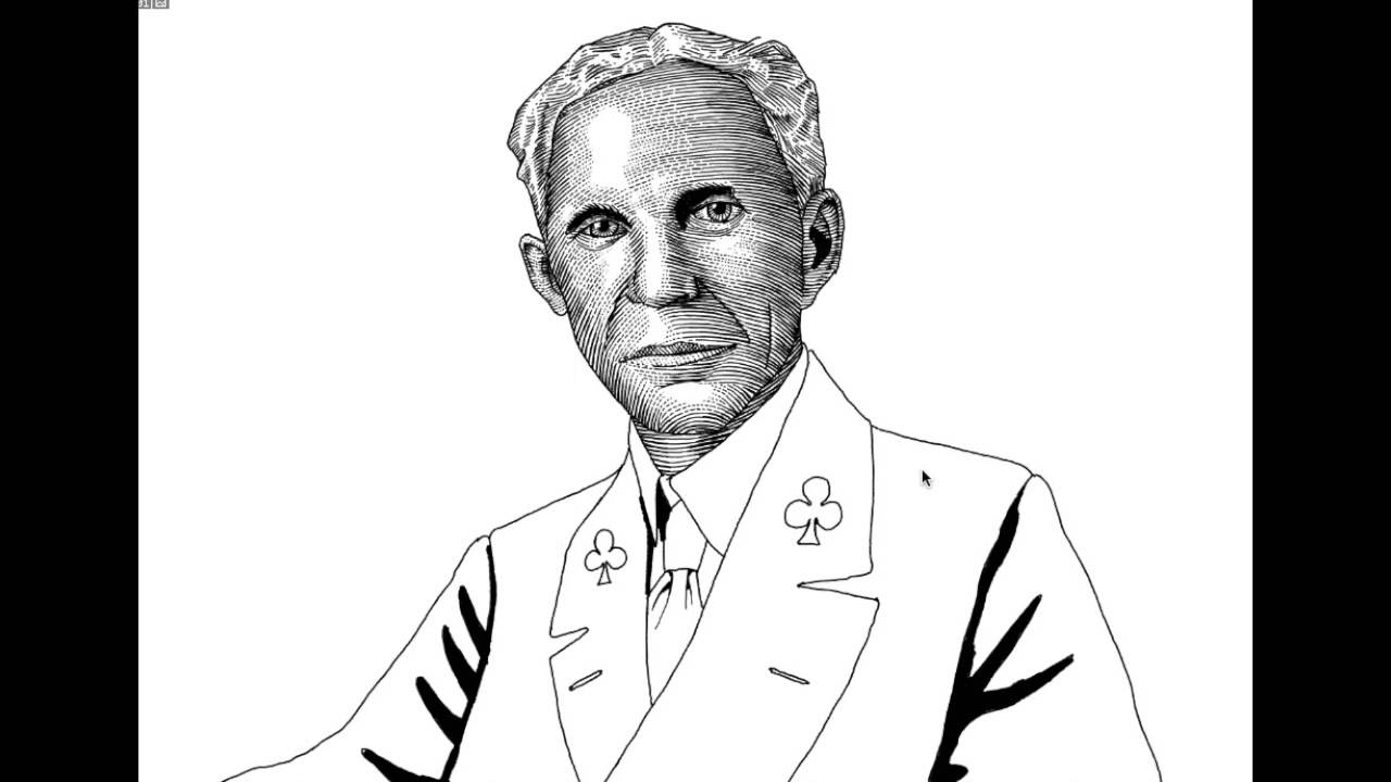Henry ford drawing time