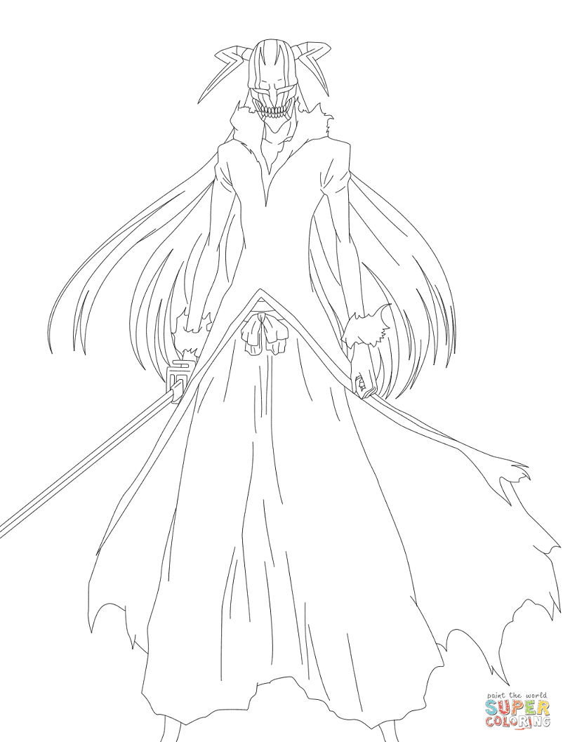Ichigo coloring pages printable for free download