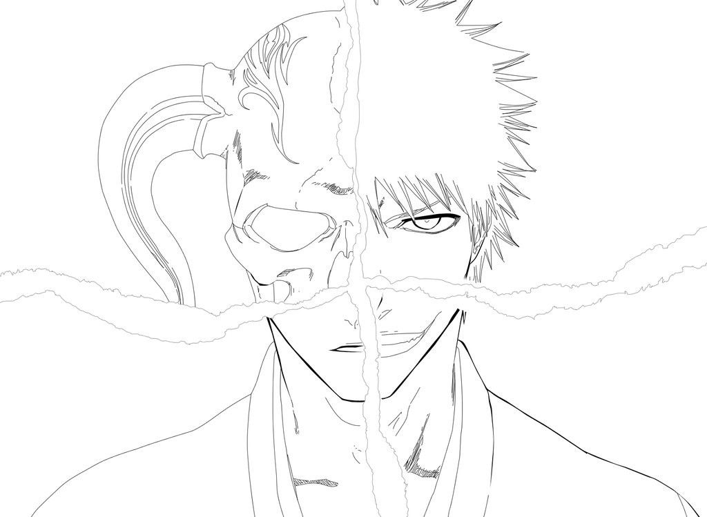 Bleach coloring pages