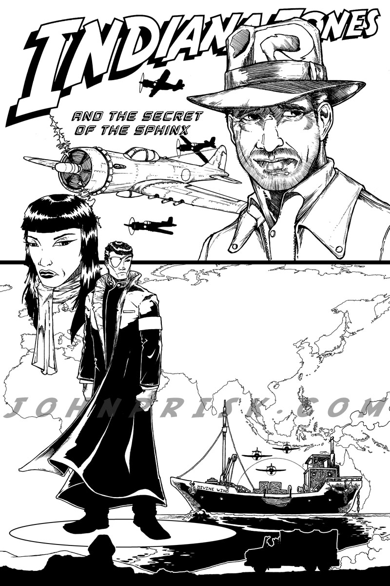 Indiana jones by johnprisk on