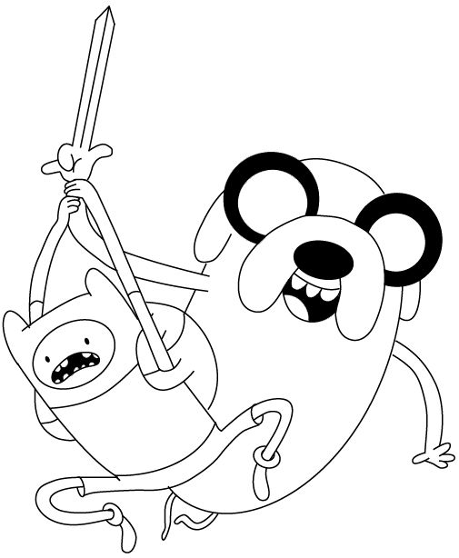 How to draw jake and finn adventure time with easy step by step drawing lesson