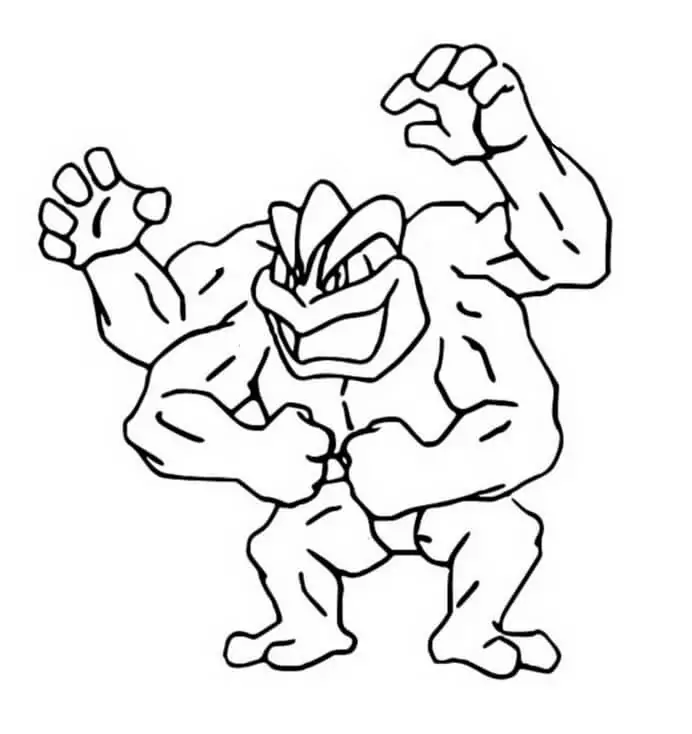 Machamp malvorlagen