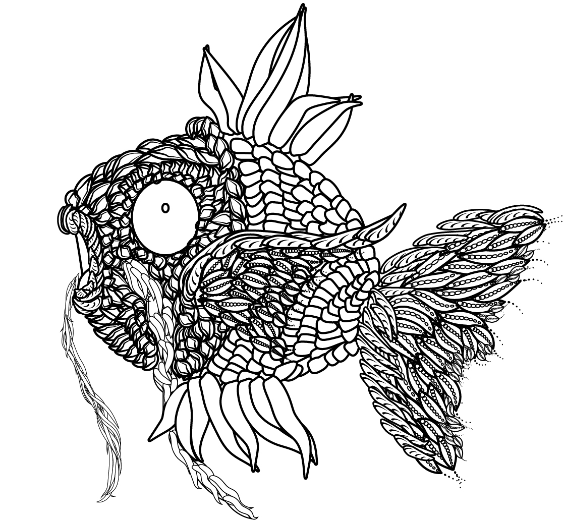 Spirit magikarp d coloring page let me know what you guys think and if you want more of this rpokemon