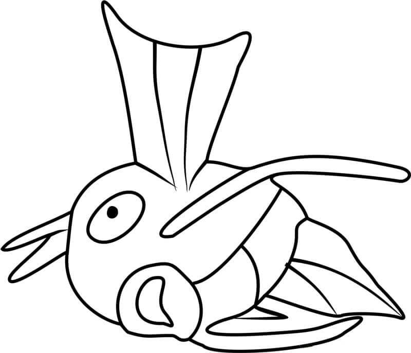 Magikarp coloring page