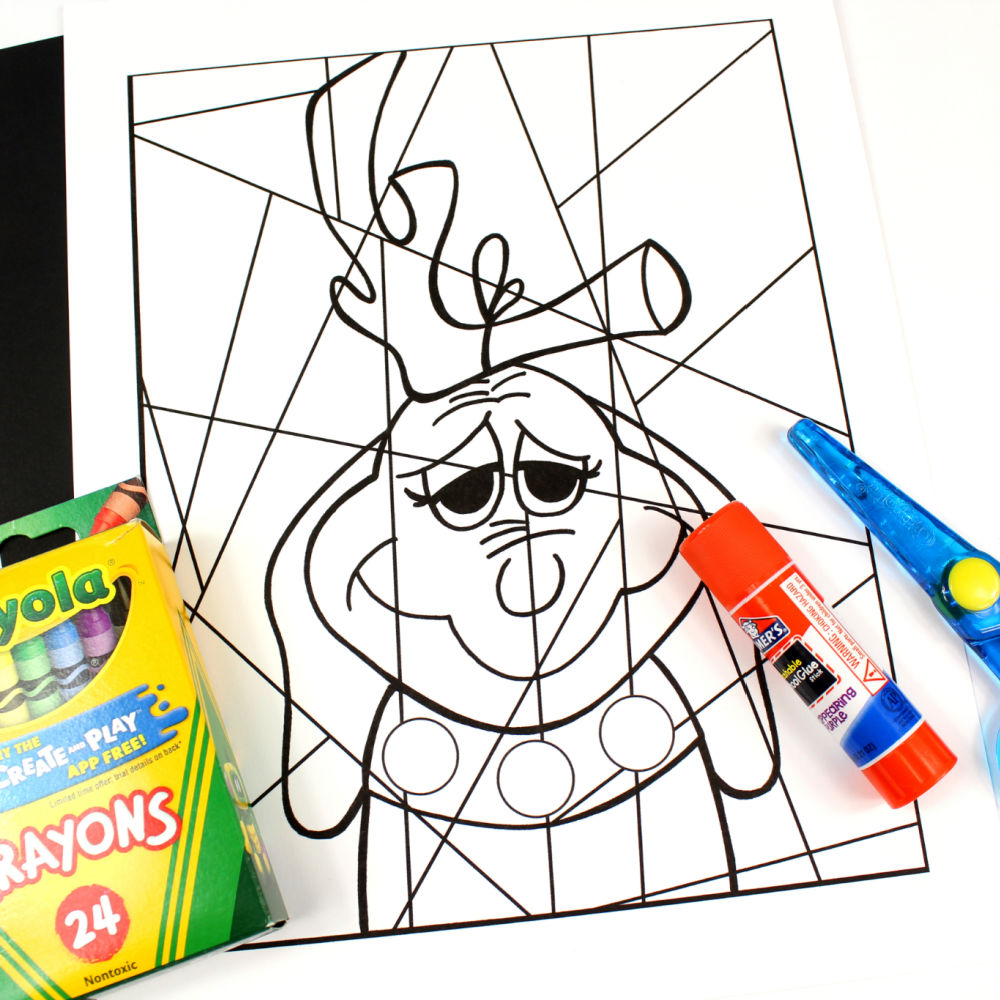 The grinchs dog max coloring page