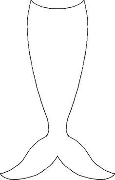 Simple mermaid tail coloring page k worksheets mermaid tail free coloring pictures pictures of mermaid tails