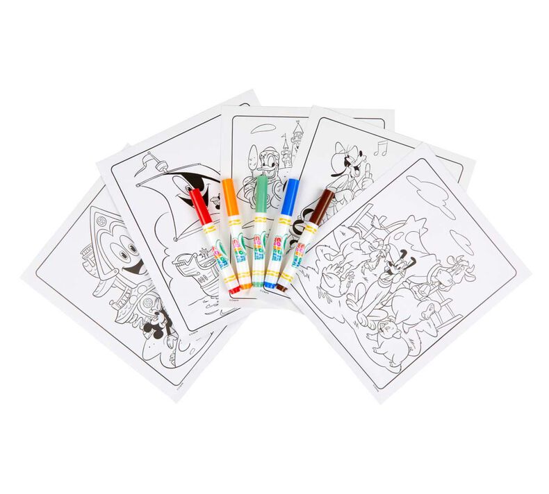 Mickey mouse funhouse no mess coloring set