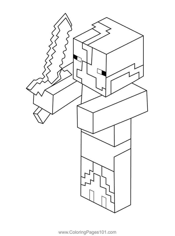 Zombie pigmen minecraft coloring page minecraft coloring pages thanksgiving coloring pages free thanksgiving coloring pages