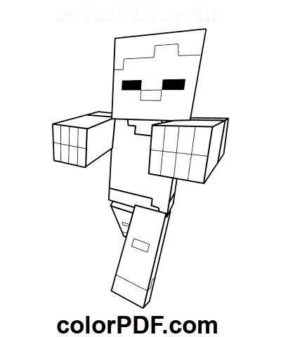 Zombies â loring pages and books in pdf loriage minecraft loriage dessin loriage