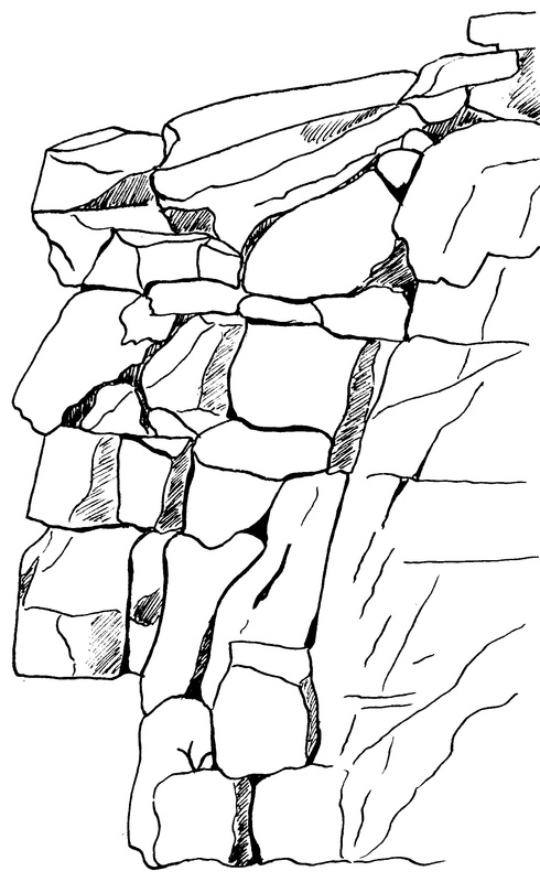 Old man of the mountain coloring page