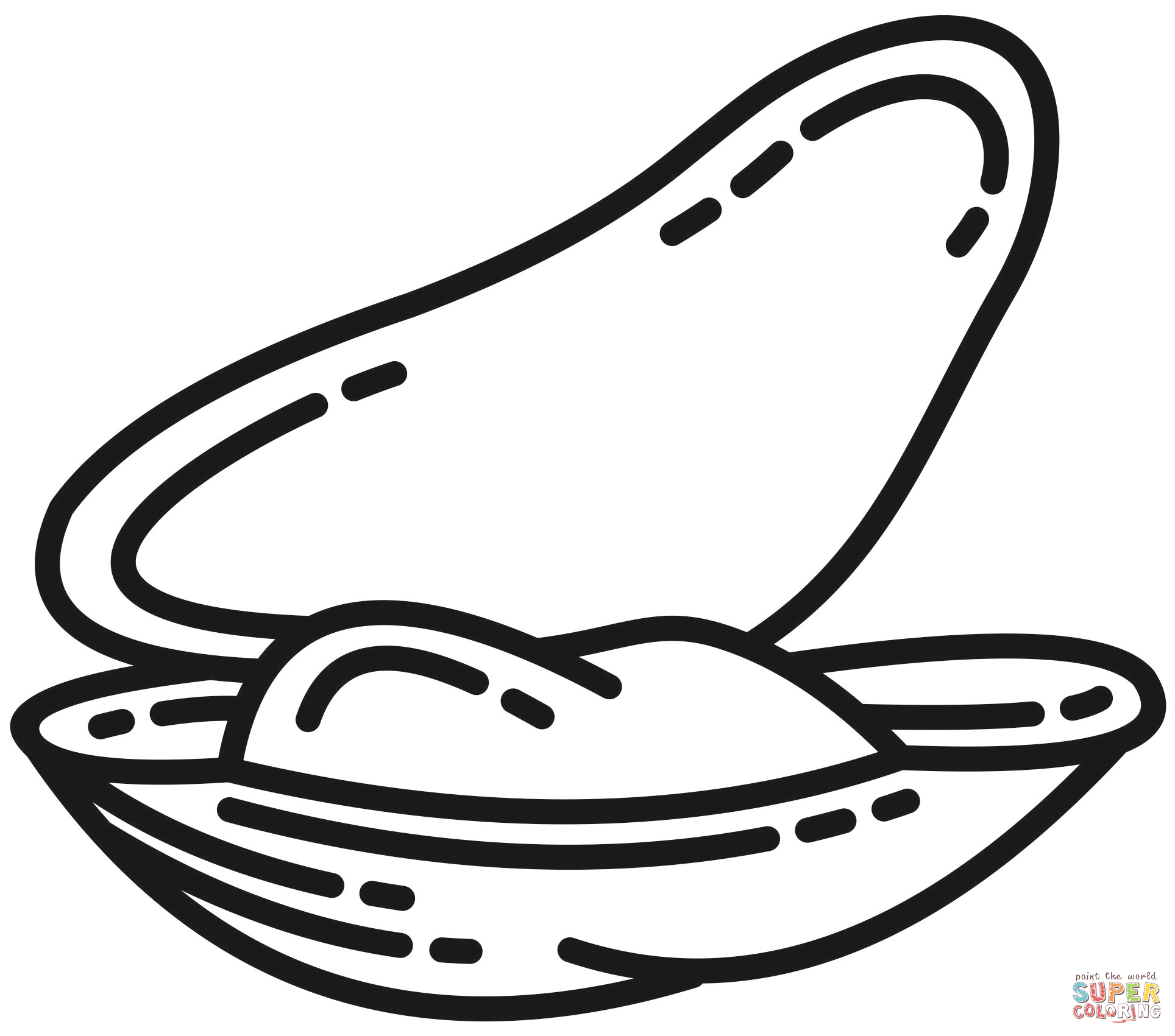 Oyster coloring page free printable coloring pages