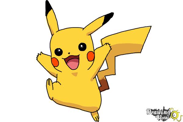 How to draw pikachu ver