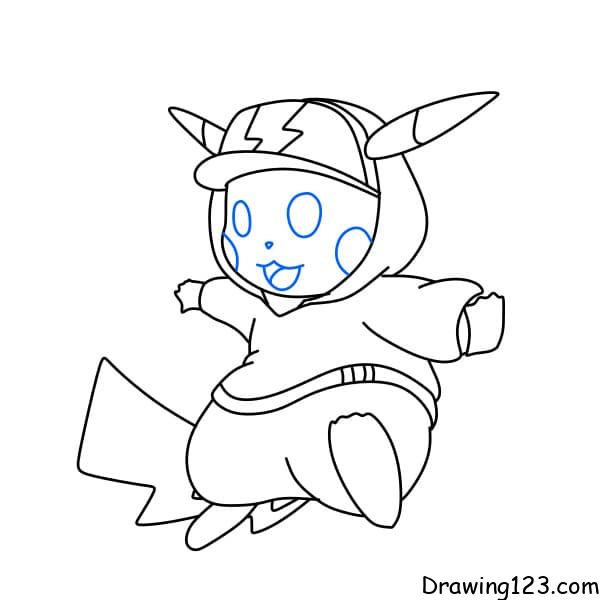 Pikachu drawing tutorial