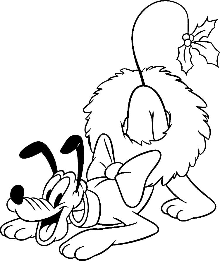 Pluto coloring pages