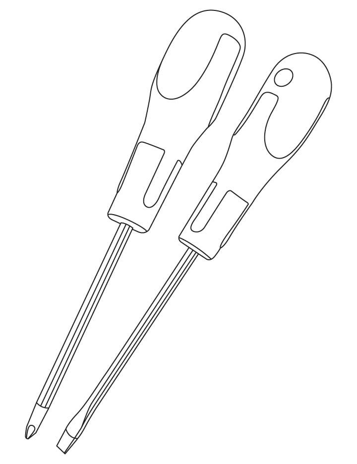 Screw drivers coloring pages download free screw drivers coloring pages for kids coloring pages valentine coloring pages coloring pages for kids