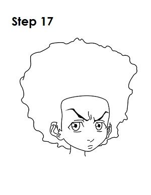 How to draw huey boondocks mini drawings boondocks drawings art drawings sketches simple