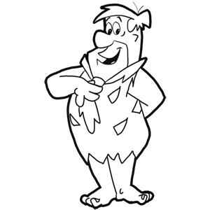 How to draw fred flinstone from the flinstones cartooning drawing tutorial
