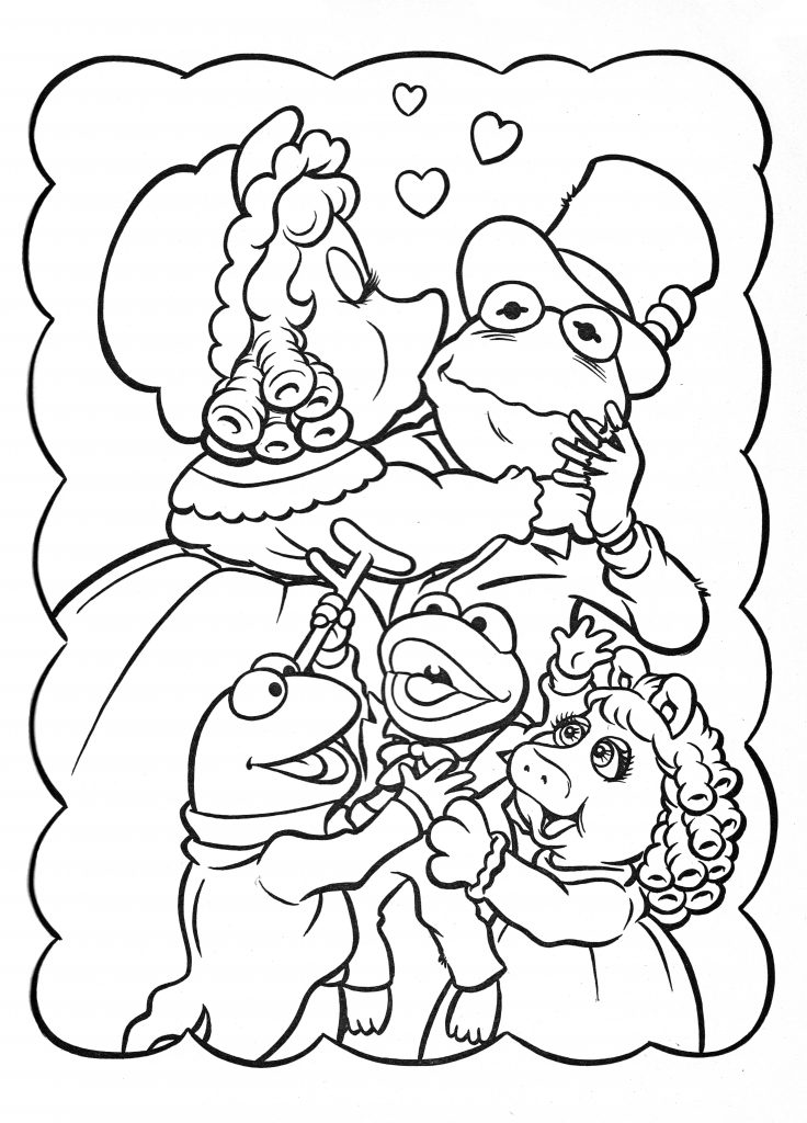 Muppet christmas carol colouring book â name that christmas special
