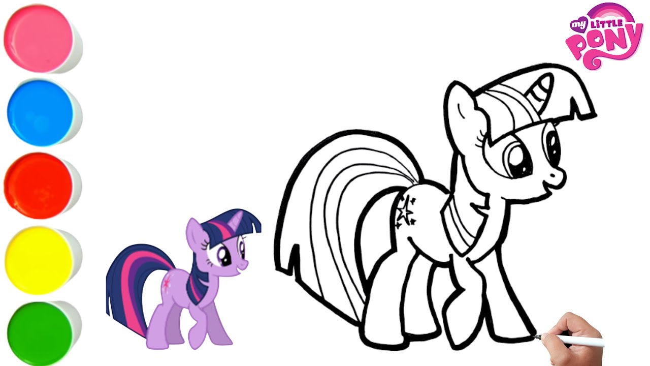 How to draw y little pony twilight sparkle