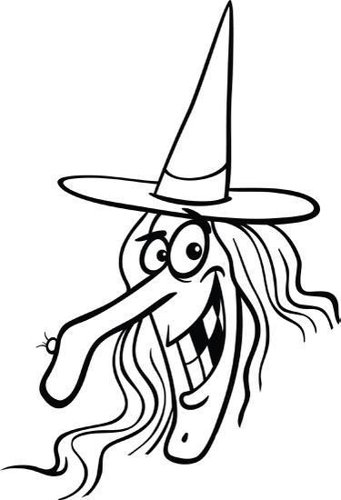 Printable halloween witch coloring page for kids halloween para colorear plantillas de halloween brujas de halloween