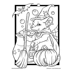 Coloring pages for halloween