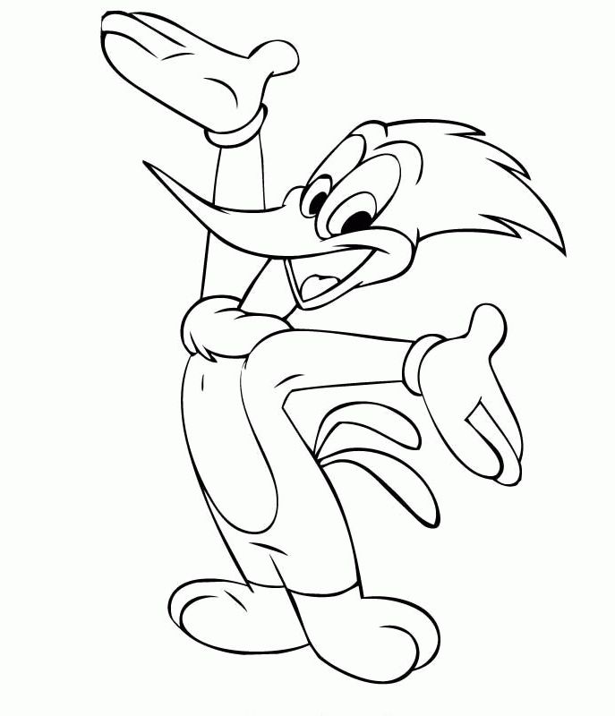 Download and print these woody woodpecker pics coloring pages for free description from azcoloring â coloring pages mickey mouse drawings woody woodpecker