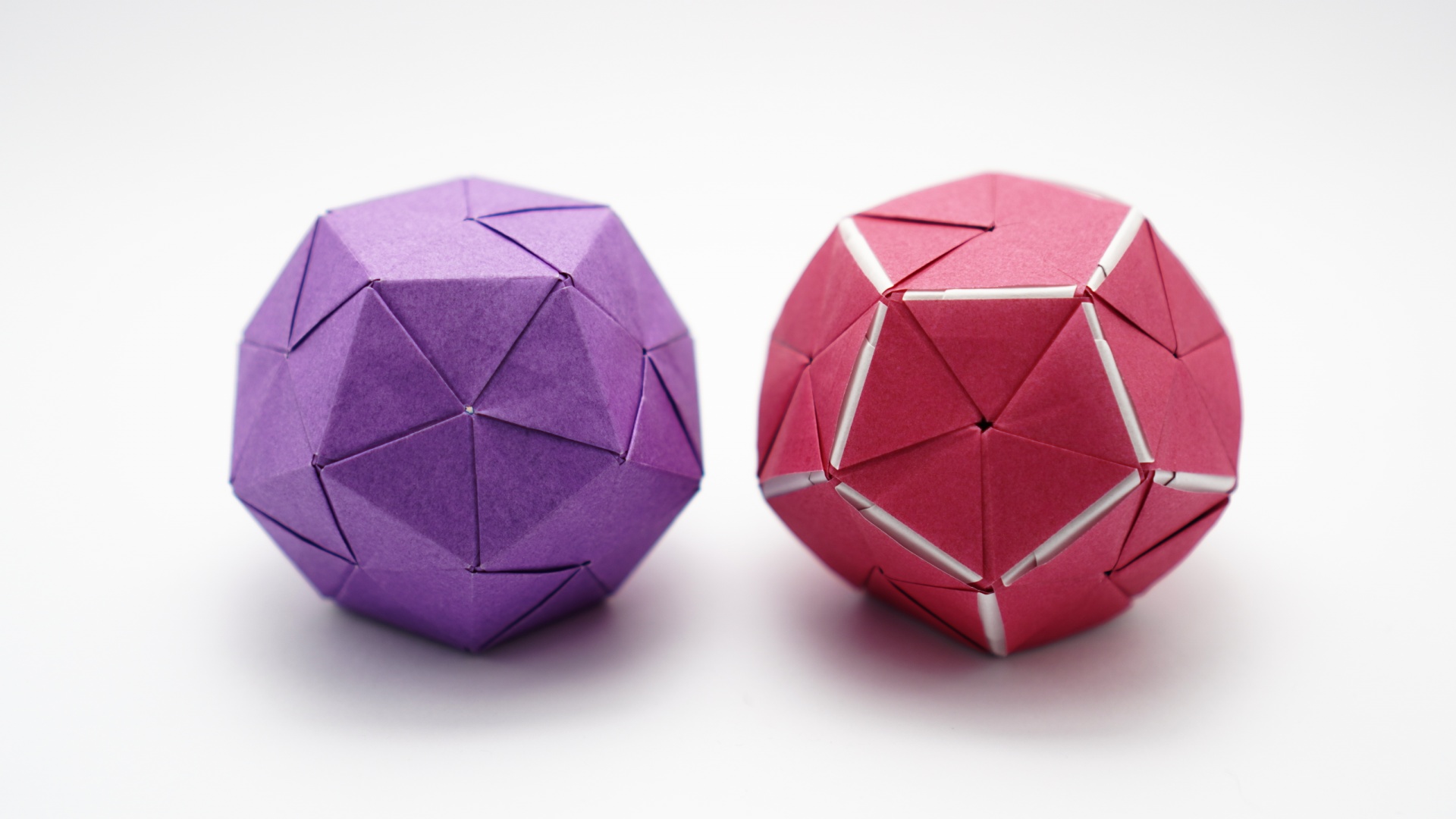 Origami dodecahedron