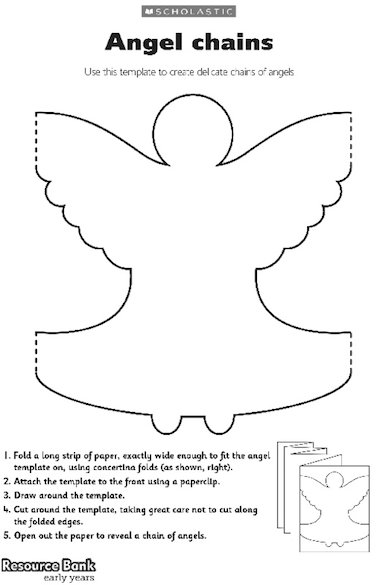 Angel chains â early years teaching resource