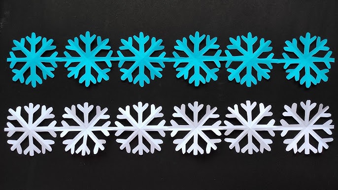 Christmas paper angel chain