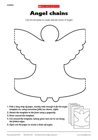 Angel chains â early years teaching resource