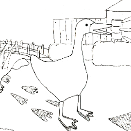 Day tread untitled goose game by izuku