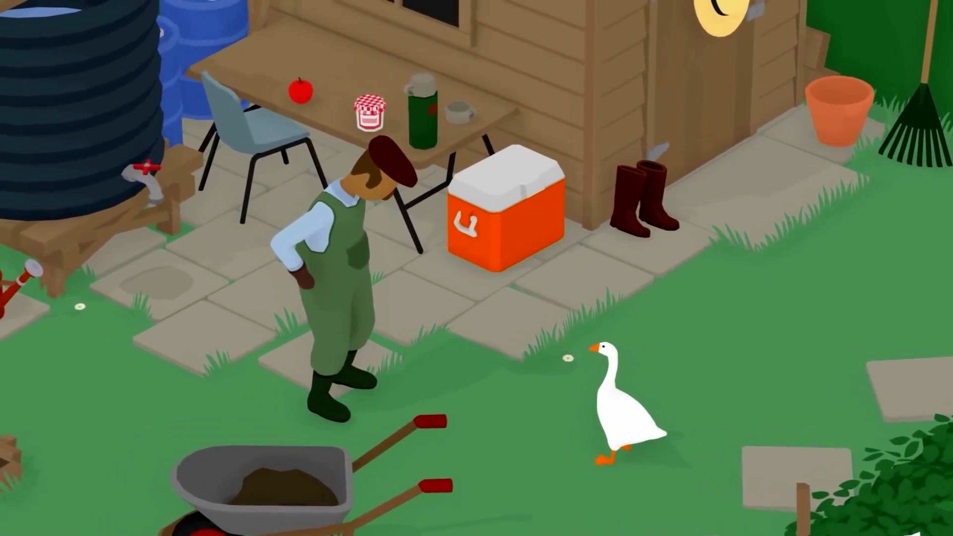 Untitled goose game video game
