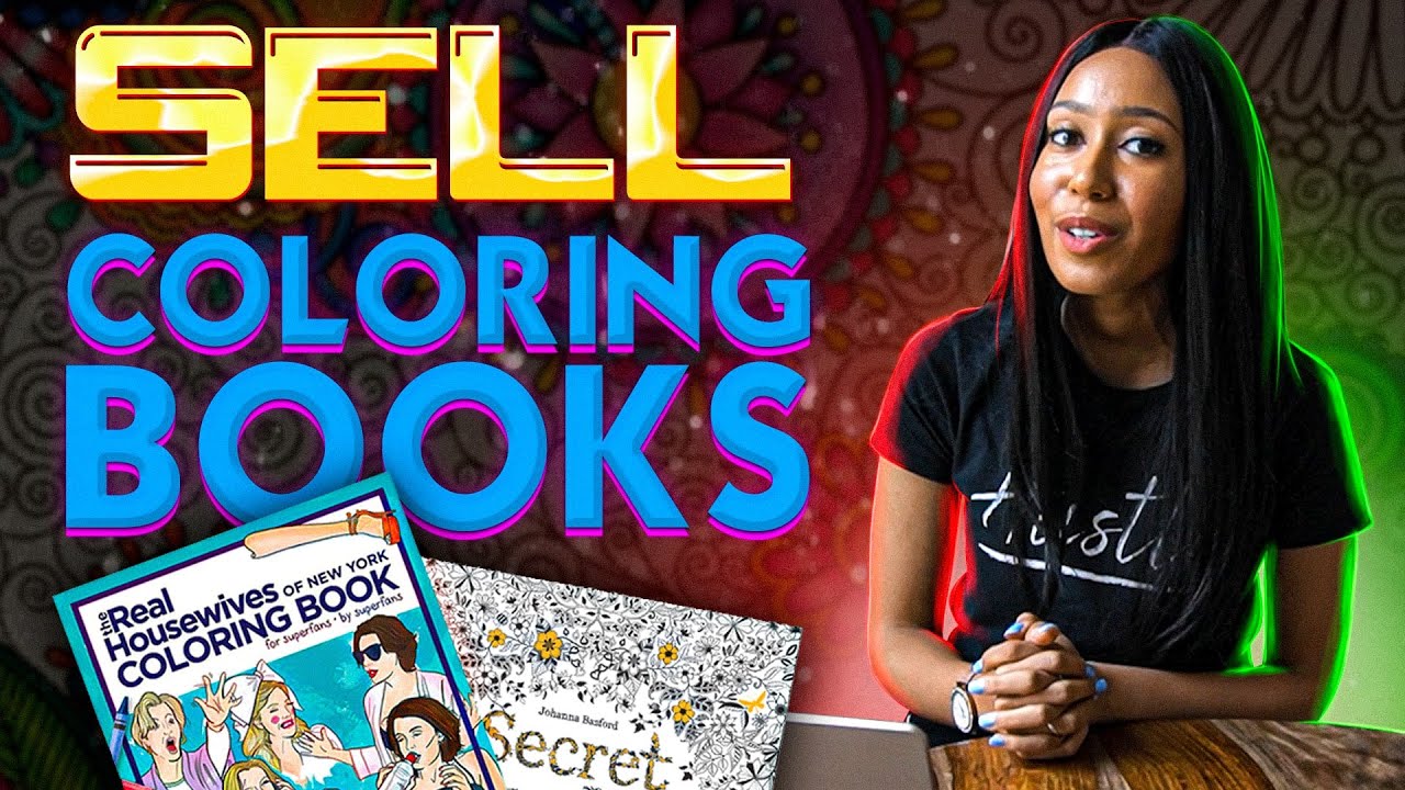 How to sell coloring books online the easy way