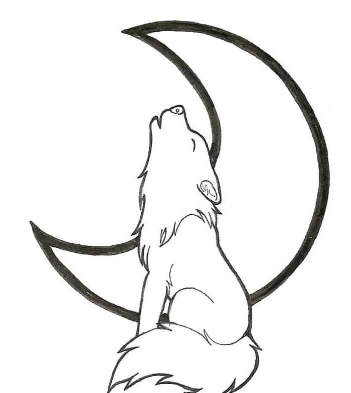 Howling wolf coloring pages animal coloring pages wolf colors puppy coloring pages