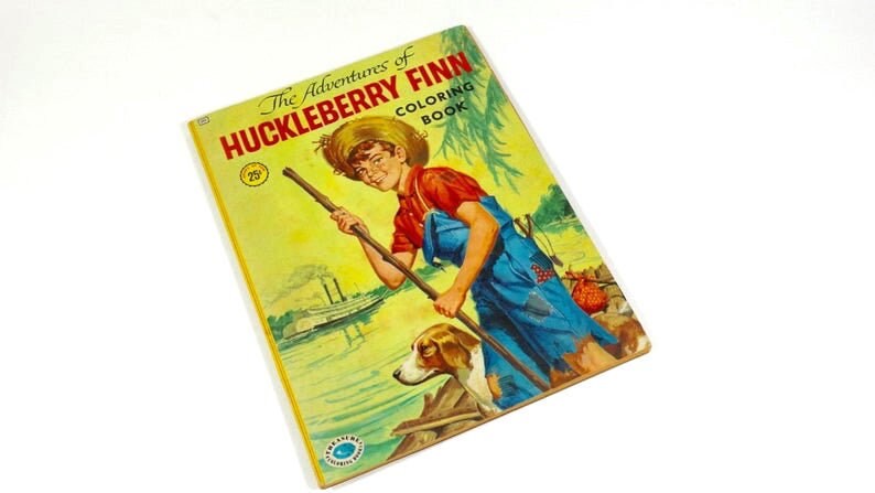 Adventures of huckleberry finn coloring book huck finn kids classics s coloring book midcentury coloring book mark twain homeschool