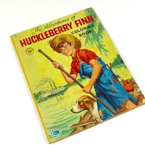 Adventures of huckleberry finn coloring book huck finn kids classics s coloring book midcentury coloring book mark twain homeschool