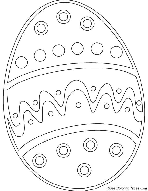 Easter egg coloring page pascua para colorear huevos de pascua actividades de pascua