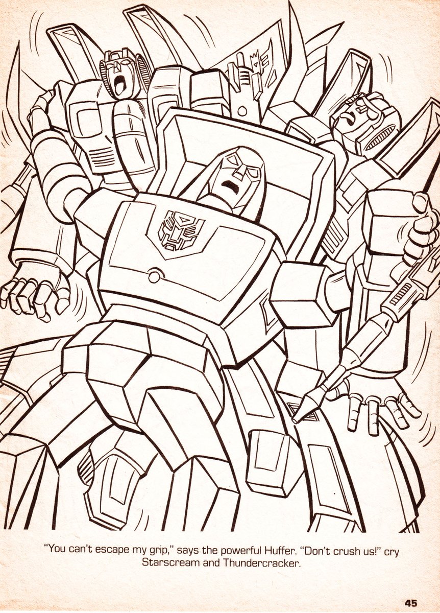 Steamboat willis on x here is an amazing page from an old transformers coloring book that sstoneb put up scans of httpstcoeznyfkyqv httpstcoixqxxfvd x