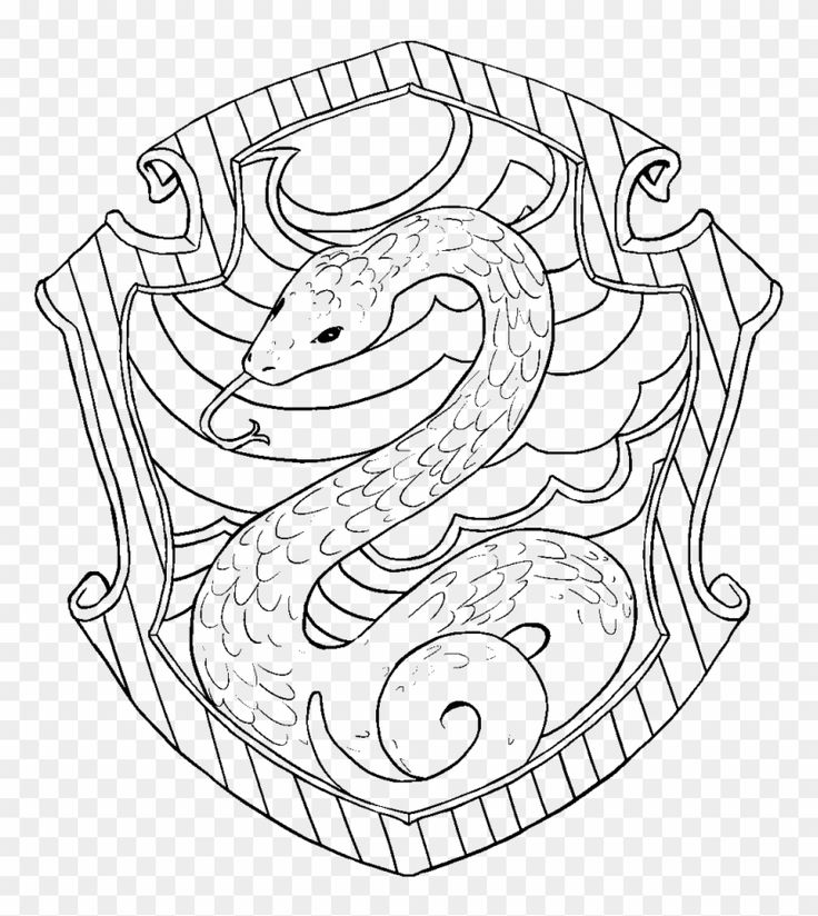 Find hd hufflepuff crest pottermore coloring pages slytherin