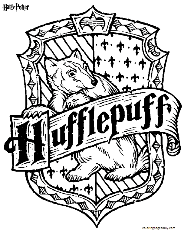 Harry potter coloring pages printable for free download