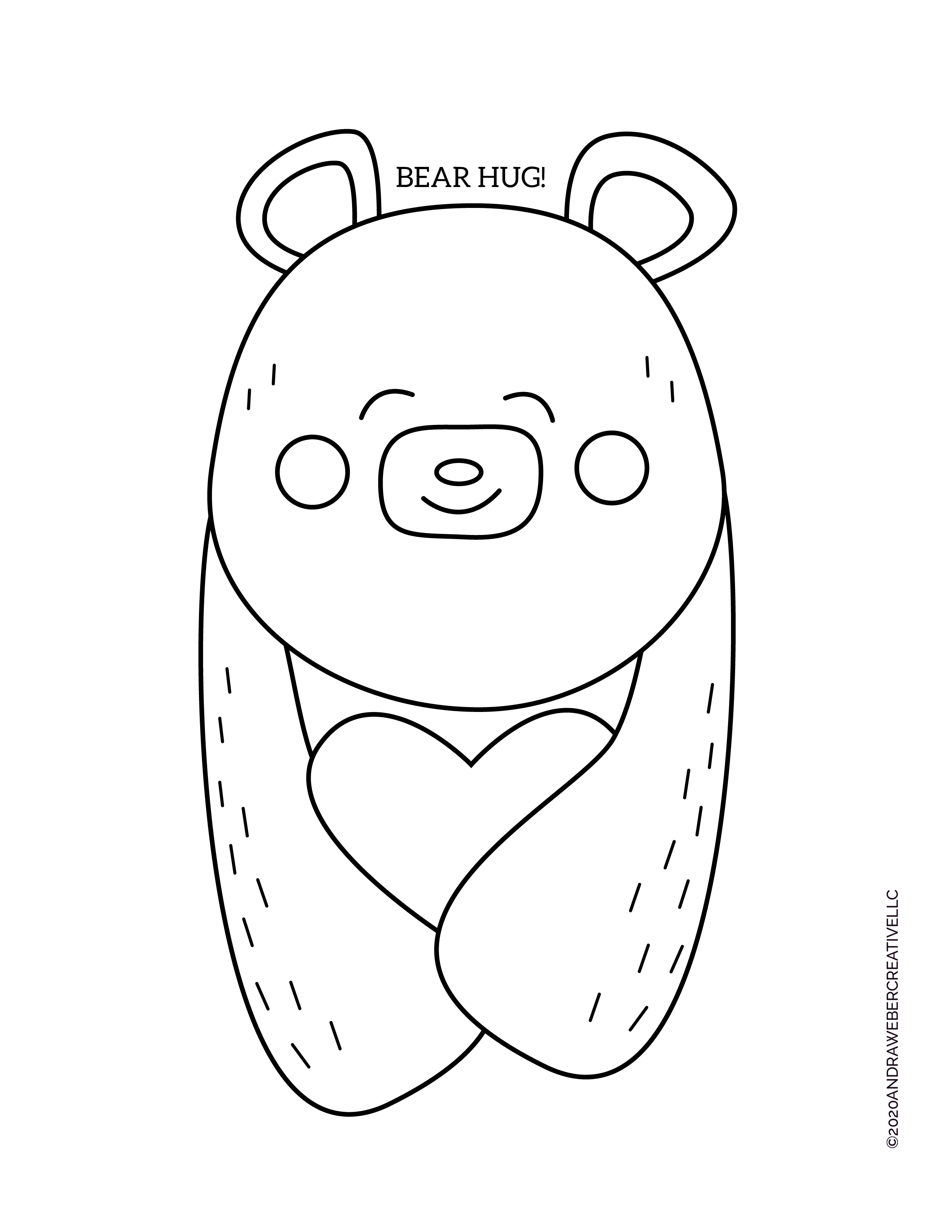 This is for when you need a big bear hug â andra weber creative