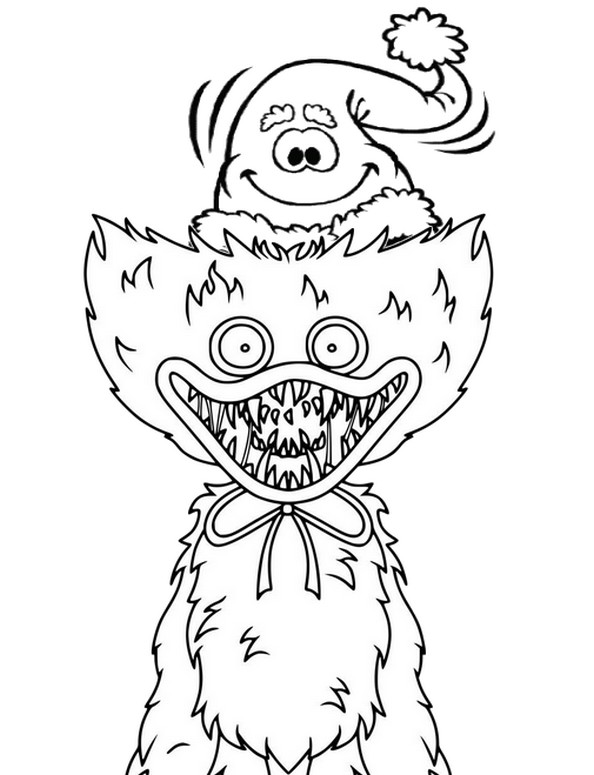 Coloring pages poppy playtime